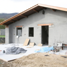 Surélévation de maison pour création d'un espace de lecture Limoux